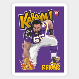 Kaboom! Roman Reigns Vikings Magnet